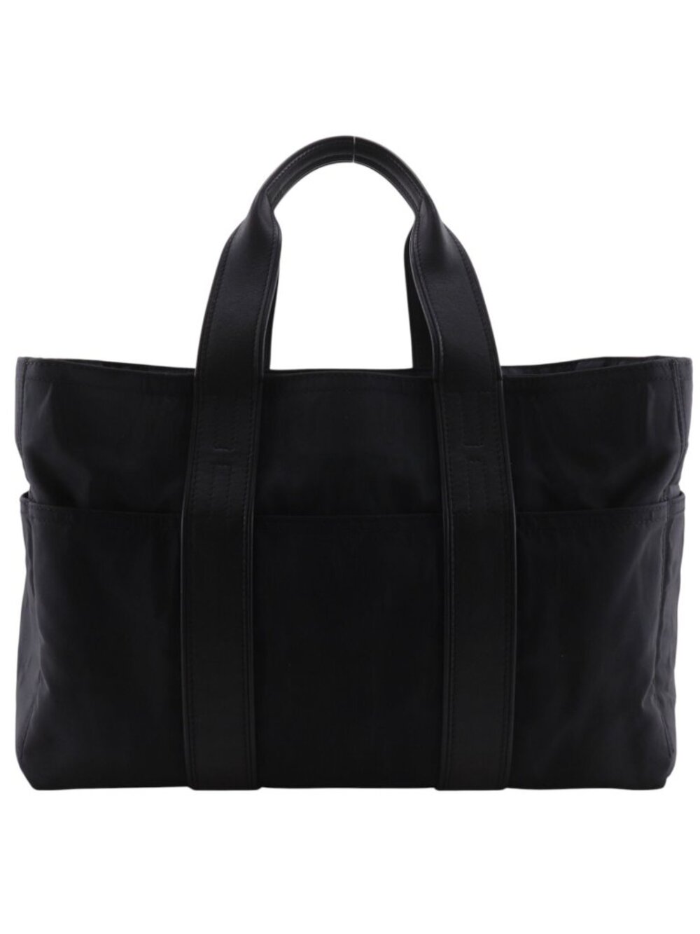 Hermes Acapulco MM Nylon Black Handbag